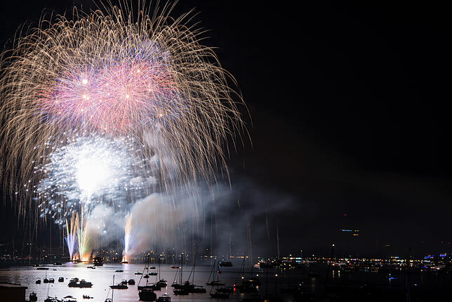 Bild 9: Seenachtfest: Bilder vom großen Feuerwerk