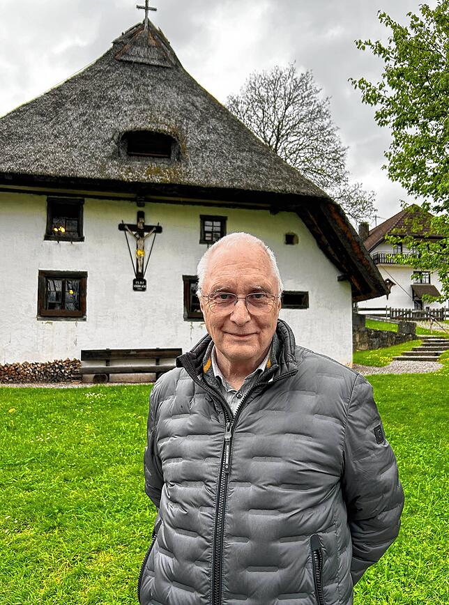 Helmut Eckert ist Vorsitzender des Fördervereins Freilichtmuseum Klausenhof.