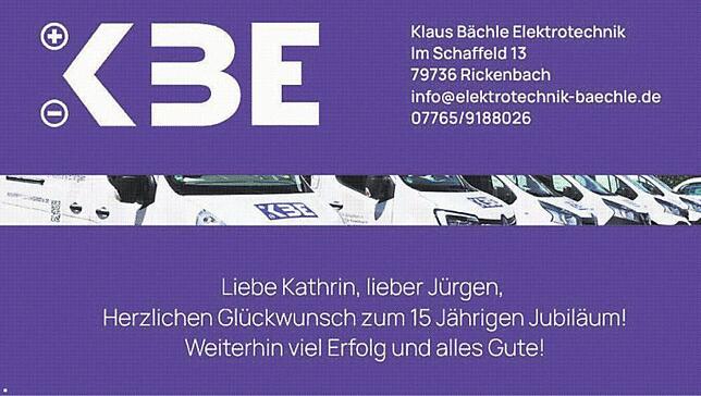 Bild 10: 15 Jahre Eckert Bau in Görwihl-Rotzingen: Ein Festprogramm für die ganze Familie