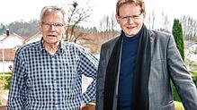 Werner (links) und Thomas Dörflinger waren beide viele Jahre Mitglieder des Deutschen Bundestags. (Archivbild aus dem Jahr 2017)