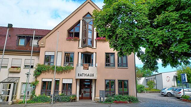 Das Rathaus von Oberteuringen.