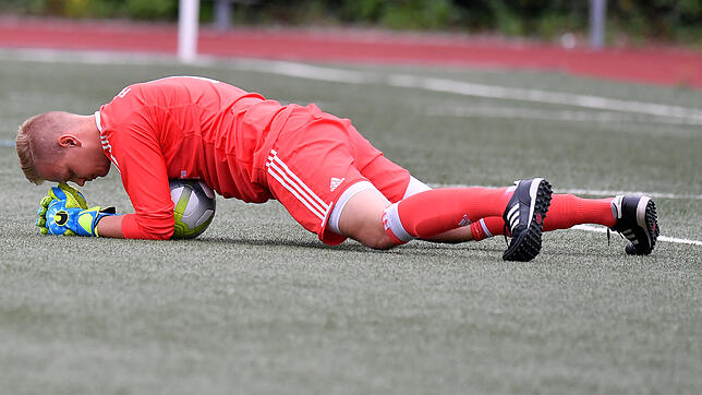 Rückhalt: Tobias Steinebrunner hielt beim FC Schönau hinten den Laden und war so mit ein Garant für den 3:0-Sieg gegen den FC Erzingen.
