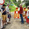 Diese sechs Konstanzer kämpfen dafür, dass die Hoheneggstraße bald wieder geöffnet wird: (von links) Manfred Riedle, Lutz Krause, ...