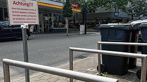 Fahrradständer wie diese in der Erzbergerstraße in Singen sollen demnächst weichen.