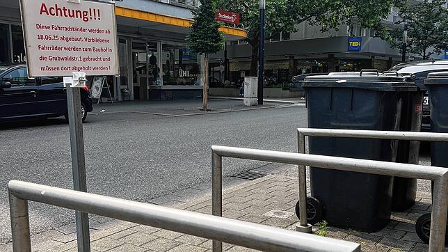 Fahrradständer wie diese in der Erzbergerstraße in Singen sollen demnächst weichen.