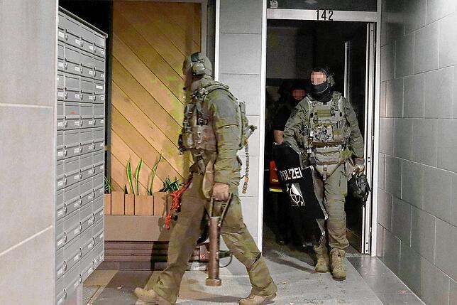 1500 Polizisten waren am 14. September 2022 bundesweit im Einsatz gegen die seither verbotene Rocker-Gruppierung „United ...