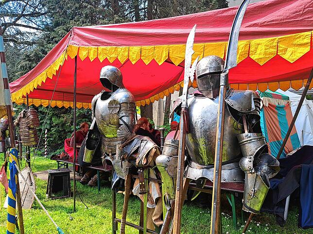 Bild 2: So bunt ist das Mittelalterliche Spectaculum in Bad Säckingen (2)