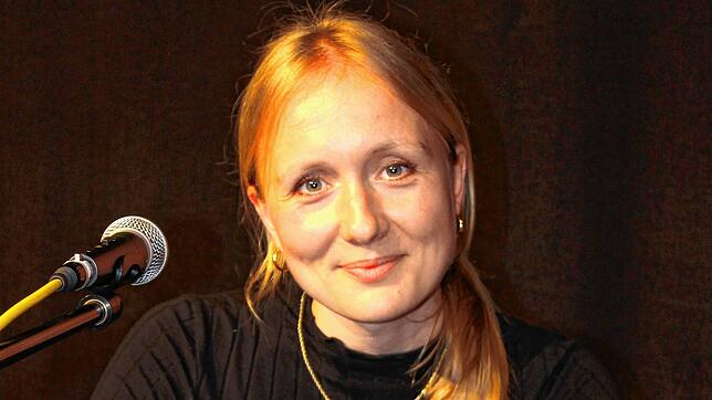 Die Autorin Ruth-Maria Thomas stellt ihren Roman „Die schönste Version“ bei der Scheffelpreis-Lesung im Musiksaal des ...
