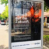 Das Plakat am Zähringerplatz.