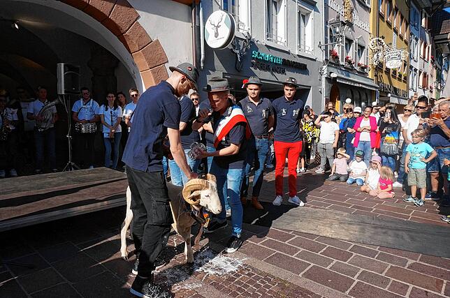 Bild 8: Tolle Stimmung, cooler Bock: Bilder von der Bocktaufe
