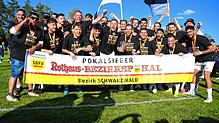 Bild : Der SV Aasen ist Bezirkspokalsieger. Wir haben Bilder vom Finale gegen die SG Eintracht!