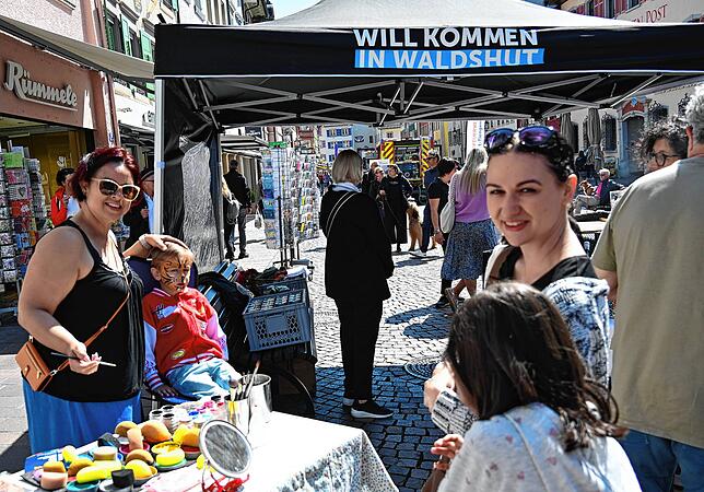 Bild 9: Familiensamstag in Waldshut: Mai-Wetter lockte viele Besucher