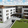 Die neue Seniorenwohnanlage &bdquo;Schlossplatz&ldquo; mit 30 Wohneinheiten für Tagespflege, Pflegewohn-Gemeinschaft und betreutes ...
