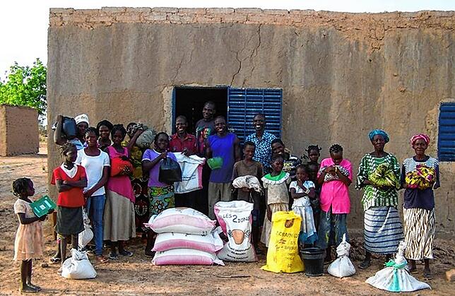 Mit Geldern des Meßkircher Vereins „Pro Burkinabé“ werden im westafrikanischen Burkina Faso auch Lebensmittel für die ...