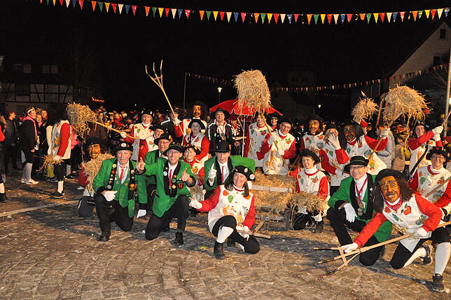 Bild 2: Bilder vom 16. Nachtumzug des Narrenverein Moschtobst in Ahausen