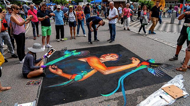 Das Blumberger Street Art Festival findet dieses Jahr zuhause und online statt. Bild: Hans-Jürgen Götz