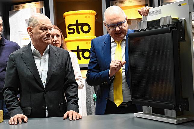 Bild 19: Kanzler Scholz besucht den Hochrhein - das sind die eindrücklichsten Bilder