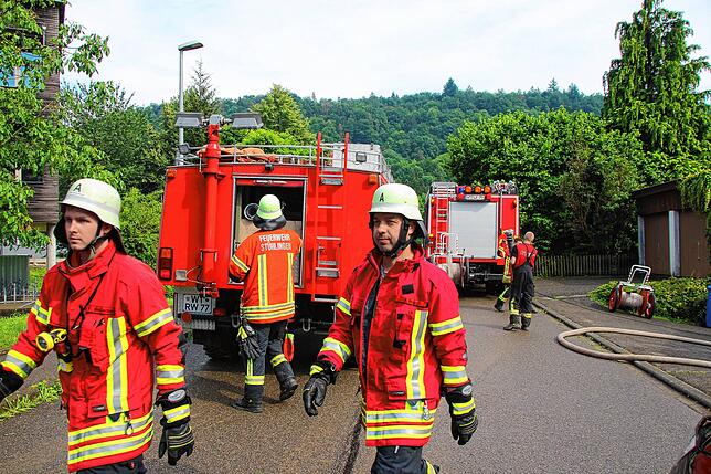 Bild 28: Bilder vom Hochwasser in Stühlingen – Teil I