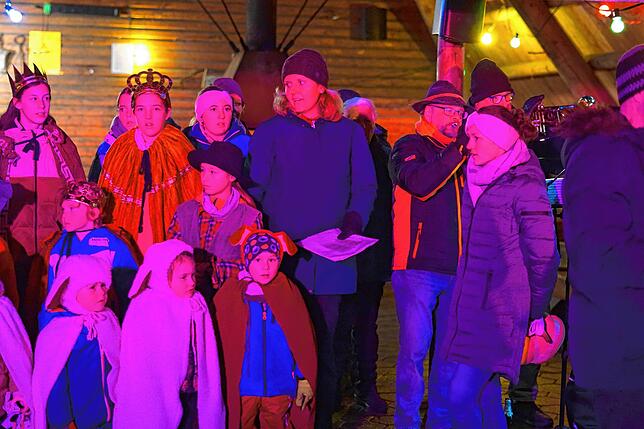 Bild 2: Waldweihnacht der Kolpingsfamilie
