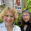SÜDKURIER-Testesserinnen Kerstin Steinert (links) und Aurelia Scherrer wollten mal eine fernöstliche Mittagspause. Deshalb sind sie in ...
