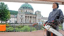Insgesamt 13 Künstler und Künstlerinnen werden beim Internationalen Bildhauersymposium mit dabei sein. Wie Tanja Röder, die 2023 mit ...