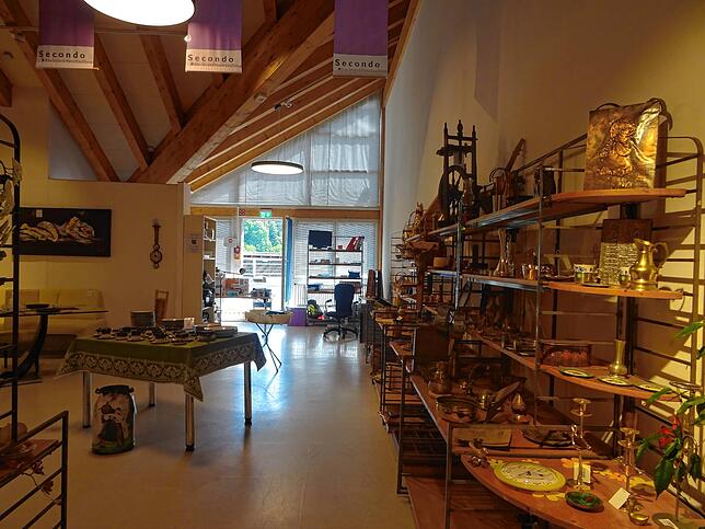 Ein Blick ins Sozialkaufhaus Secondo.