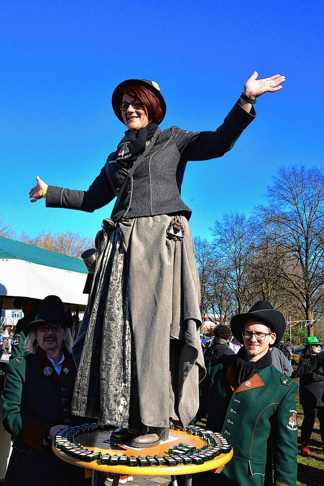 Die Fasnet zählt auch in Volkertshausen zu den großen Festen im Ort.