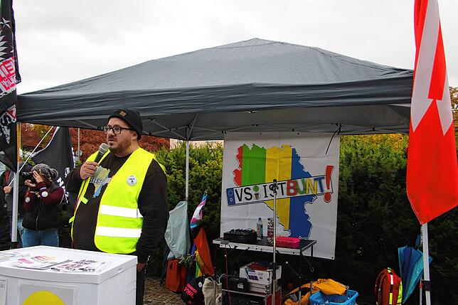 Nicola Schurr ist einer der Initiatoren der Demonstration.