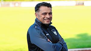 Motiviert: Der neue Trainer Giuseppe Stabile (45) will mit dem FC Tiengen 08 in der neuen Landesliga-Saison vorne mitspielen. Am ...