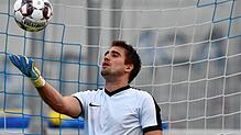 Meister seines Fachs: Schlussmann Jörg Bürgin rettete dem TuS Efringen-Kirchen in der Nachspielzeit das wichtige 3:3 beim FC Schönau