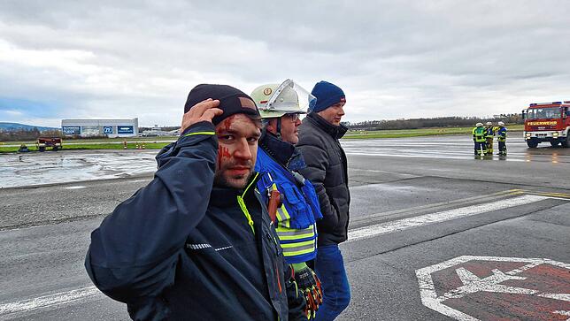 Bild 21: Notfallübung am Bodensee Airport – Die besten Bilder