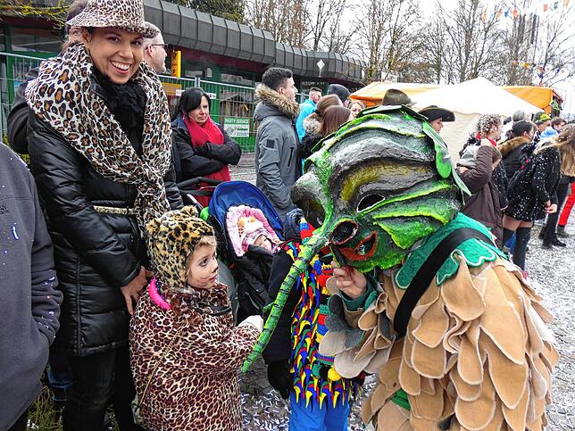 Zuletzt fand 2019 ein Narrentreffen in Albbruck statt. Hier ein Archivbild.