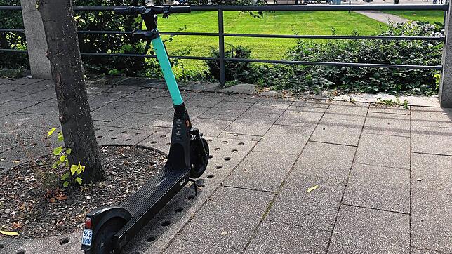 Zwischen 200 und 250 Miet-E-Scooter gab es während der Testphase in Friedrichshafen.