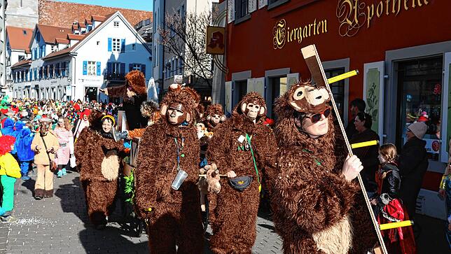 Bild 15: Kinderumzug 2023: Der Rosenmontag gehört den kleinen Mäschgerle