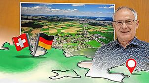 Josef Würms ist der Gemeindepräsident des schweizerischen Grenzorts Ramsen und kümmert sich um die Zusammenarbeit über die Grenze hinweg.