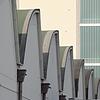 Sheddach-Hallen sind eine ganze besondere Form eines Industriebaus. Kern sind mehrere aneinandergebaute Pult- oder wie wie hier ...