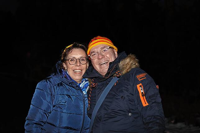 Bild 24: In Konstanz erwacht die Fasnacht 2025: Riedhexen und Schneeschreck tanzen durch den Wald