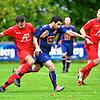 Für den SSC Donaueschingen (rot) lief die Saison bisher enttäuschend. Anders sieht es beim TuS Oberbaldingen aus. Sie überwintern als ...