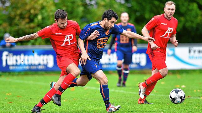 Für den SSC Donaueschingen (rot) lief die Saison bisher enttäuschend. Anders sieht es beim TuS Oberbaldingen aus. Sie überwintern als ...