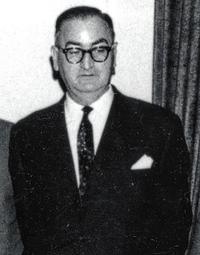 Der Säckinger Sozialdemokrat Gustav Fribolin (Mitte) in den 1950er Jahren: Dass er das KZ Dachau überlebte, hatte er dem ...