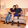 Tatjana und Nikolai Zubar im Oktober 2020 in ihrer Konstanzer Wohnung. Bis heute leiden die beiden unter den Folgen des schweren ...
