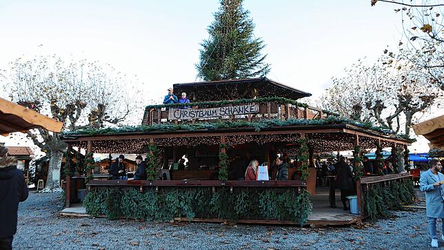 Die Christbaumschänke, hier auf einem Archivbild, wird Teil der geplanten Führung über den Weihnachtsmarkt sein. Zur Zeit der Führung ...