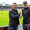 Die neue Doppelspitze beim FC 08 Villingen: Marcel Yahyaijan (links) und Frederick Bruno.