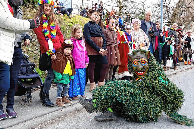 Bild 1: Narrenumzug in Rickenbach: Fasnacht in Bildern – die besten Eindrücke