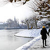 Schnee, Schnee, Schnee: So sah es im Januar 2021 in Konstanz an der Seestraße aus. Wird es in diesem Winter wieder so kalt?