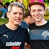 Weiter geht&lsquo;s: Co-Trainer Dirk Zipfel und Cheftrainer Thomas Halmer (rechts) geben auch in der Saison 2023/24 beim FC Hochrhein ...