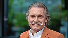 Ingo Lenßen am Rande der Dreharbeiten in Berlin