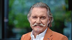 Ingo Lenßen am Rande der Dreharbeiten in Berlin