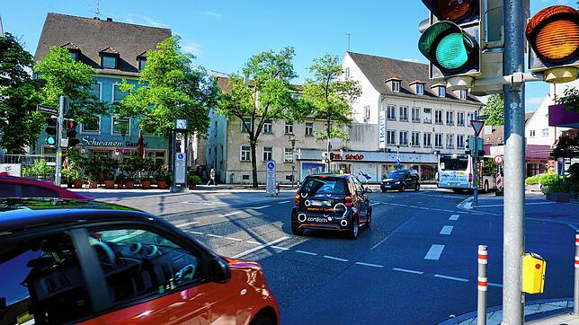 Grünes Licht für Autofahrer: Am Orionknoten gibt es auch künftig kein Durchfahrtsverbot. Damit bleibt die Friedrichstraße in beide ...