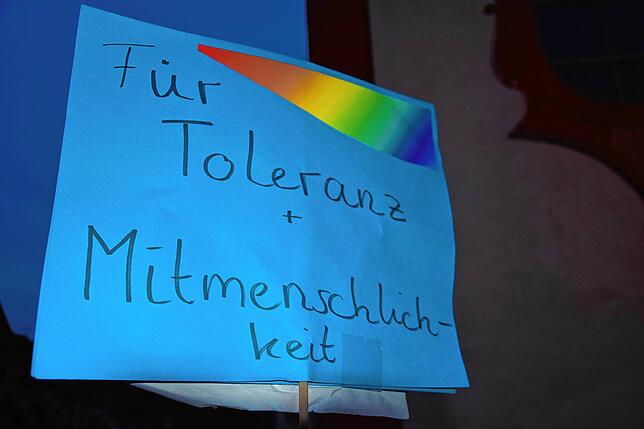 Bild 15: Demo für Demokratie auf dem Münsterplatz - Bilder
